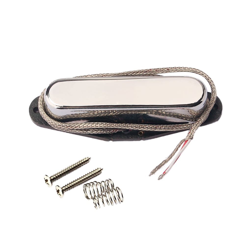 Vintage Alnico V Guitar Pickup Neck Pickup Alnico 5 Pickup Set with Pickup Frame for