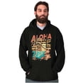 thumbnail image 1 of Vintage Aloha Hawaii Beach Flower Hoodie Sweatshirt Women Men Brisco Brands S, 1 of 6