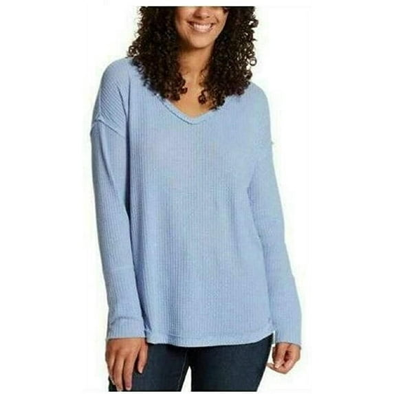 Vintage America Ladies’ Thermal Knit Top Size: XLarge, Color: Lavender Lustre