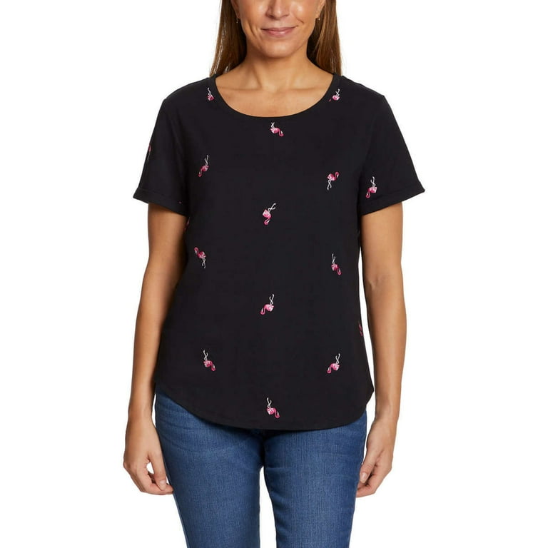 Relaxed Fit Flamingo T-Shirt Relaxed Fit Flamingo T-Shirt