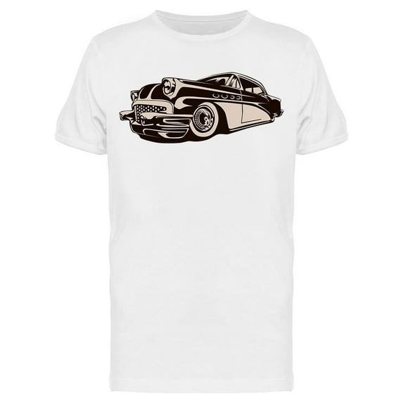 Vintage American Car Design T-Shirt Men -Image by Shutterstock, Male 3X-Large