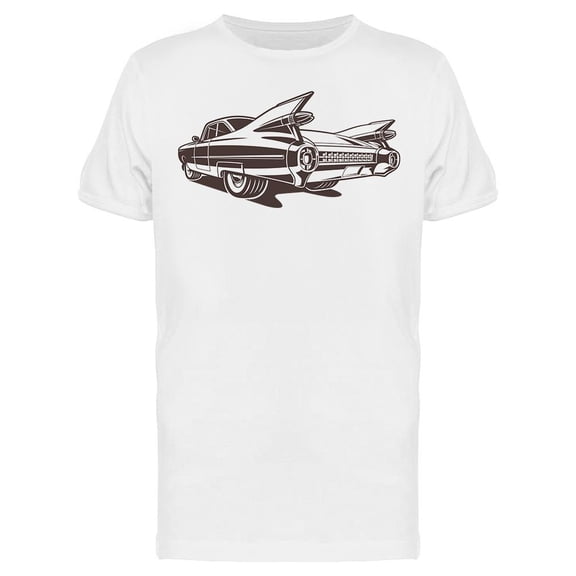 Vintage American Car Graphic T-Shirt Men -Image by Shutterstock, Male XX-Large