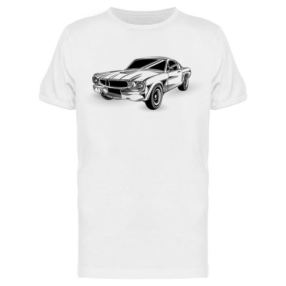 Vintage American Car T-Shirt Men -Image by Shutterstock, Male XX-Large