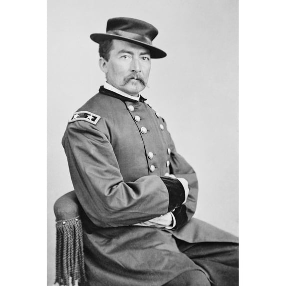 Vintage American Civil War photo of Union Army General Philip Sheridan. Poster Print by John Parrot/Stocktrek Images (11