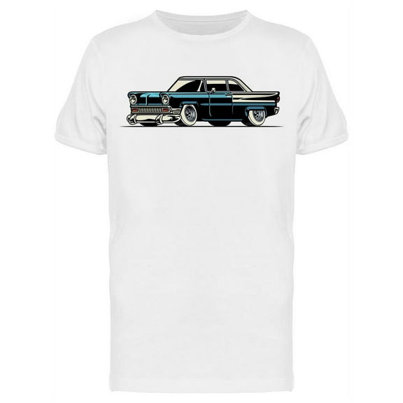 Vintage American Classic Car T-Shirt Men -Image by Shutterstock, Male Medium