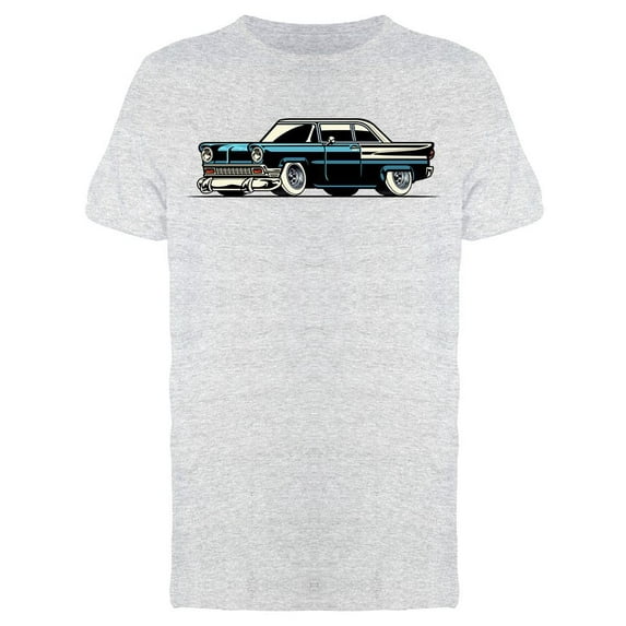 Vintage American Classic Car T-Shirt Men -Image by Shutterstock, Male Small