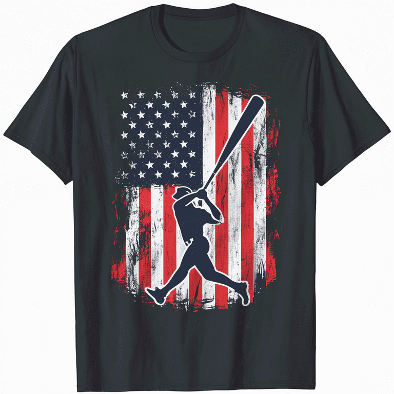 Vintage Patriotic American Flag Baseball T-Shirt Usa Tee Vintage Patriotic American Flag Baseball T-Shirt Usa Tee