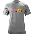 thumbnail image 1 of Vintage American Flag Combat Action Blend Veteran T-Shirt, 1 of 1
