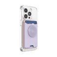 thumbnail image 1 of PopSockets Phone Wallet for MagSafe, Phone Card Holder with Grip, Lavender - Lavender, 1 of 6