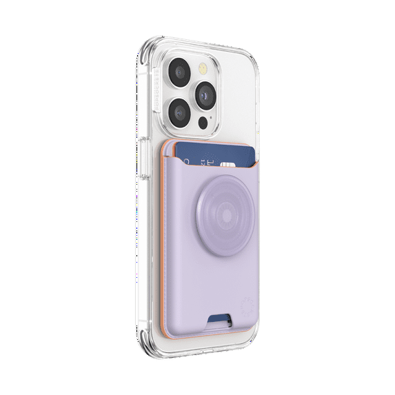 PopSockets MagSafe Phone Wallet with Expanding Grip - Lavender