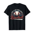 thumbnail image 1 of Vintage American Sport Fan Baseball Lover Boy Men T-Shirt, 1 of 3