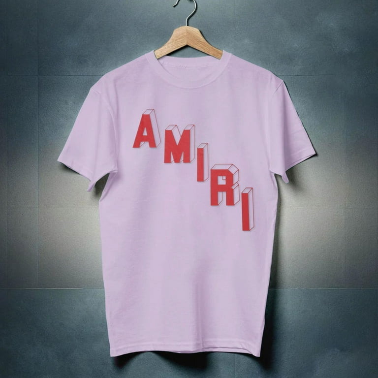 Pink amiri brandy t shirt