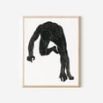 thumbnail image 1 of Vintage Anatomy Poster Male Muscular System, Black Ink Figure Study Home Decor, 12x18 UNFRAMED, 1 of 3