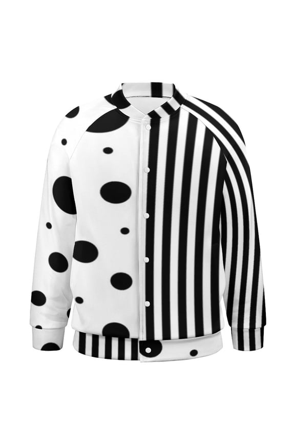 Vintage And Modern Art Baseball Jersey Fashion Ribbed Sleeve Man Women's Jacket Motion Tops XXS-6XL