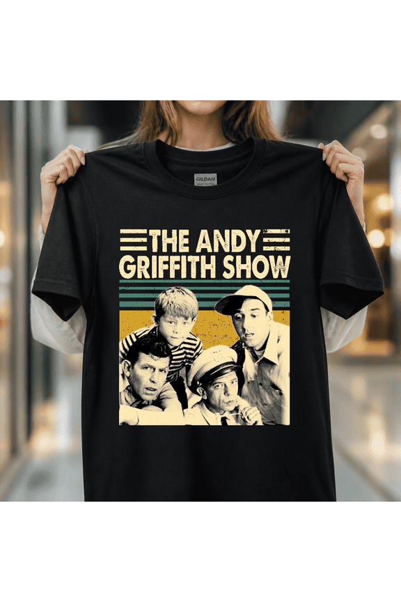Vintage Andy Griffith Show Classic Retro Television Comedy Fan Unisex T-Shirt, S- 5XL