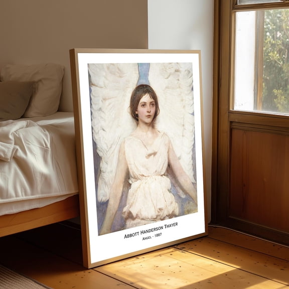 Vintage Angel Fine Art Wall Poster Unframed Paper Print
