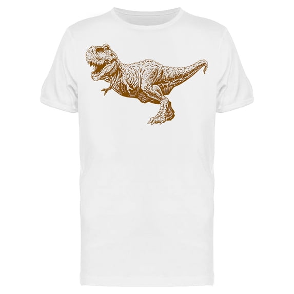Vintage Angry Tyrannosaurus Tee Men's -Image by Shutterstock