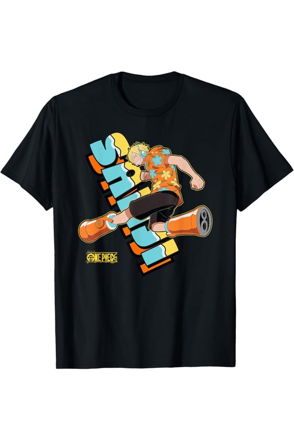 Vintage Anime Sanji Egghead Island T-Shirt Best Birthday Gifts