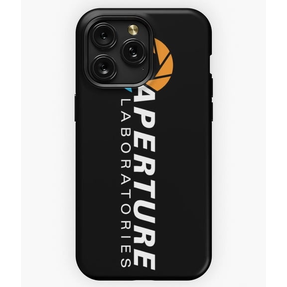 Vintage Aperture Science Laboratories Portal Logo A3625 Phone Case for iPhone 11 to 17 Pro Max