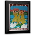 thumbnail image 1 of Vintage Apple Collection 10x14 Black Modern Framed Museum Art Print Titled - Three Woman poster, 1 of 5