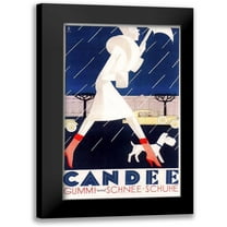 Vintage Apple Collection 10x14 Black Modern Framed Museum Art Print Titled - artdeco_candee_boots
