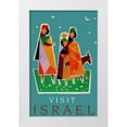 thumbnail image 1 of Vintage Apple Collection 10x14 White Modern Wood Framed Museum Art Print Titled - visit_israel, 1 of 4