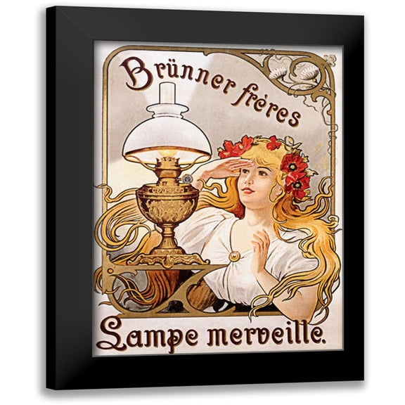 Vintage Apple Collection 11x14 Black Modern Framed Museum Art Print Titled - Brunner