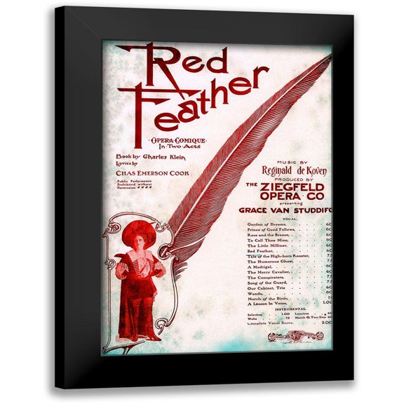 Vintage Apple Collection 11x14 Black Modern Framed Museum Art Print Titled - Zig 003