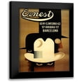 thumbnail image 1 of Vintage Apple Collection 11x14 Black Modern Framed Museum Art Print Titled - ernest, 1 of 5
