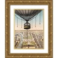 thumbnail image 1 of Vintage Apple Collection 11x14 Gold Ornate Wood Framed with Double Matting Museum Art Print Titled - Panorama de Paris, 1 of 4