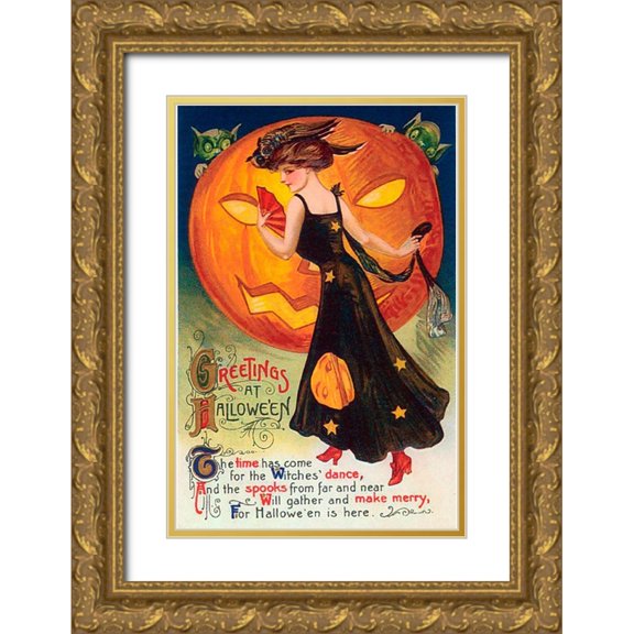 Vintage Apple Collection 11x14 Gold Ornate Wood Framed with Double Matting Museum Art Print Titled - Sample.tif