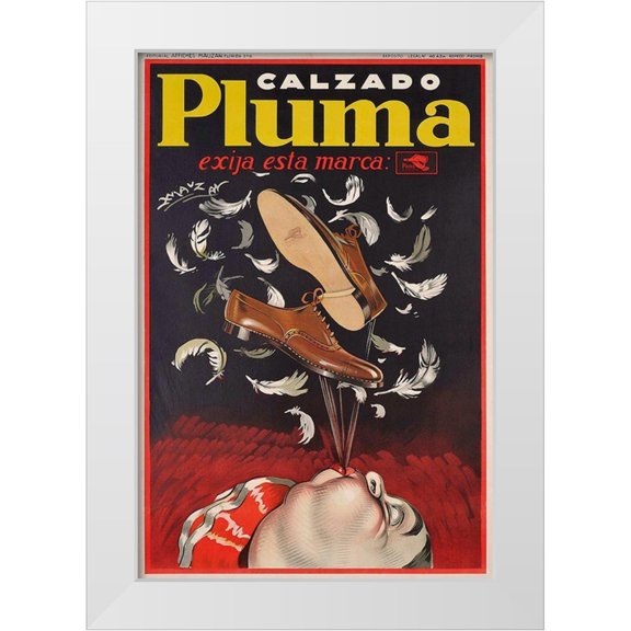 Vintage Apple Collection 11x14 White Modern Wood Framed Museum Art Print Titled - Calzado Pluma