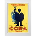 thumbnail image 1 of Vintage Apple Collection 11x14 White Modern Wood Framed Museum Art Print Titled - Cora Vermouth, 1 of 4