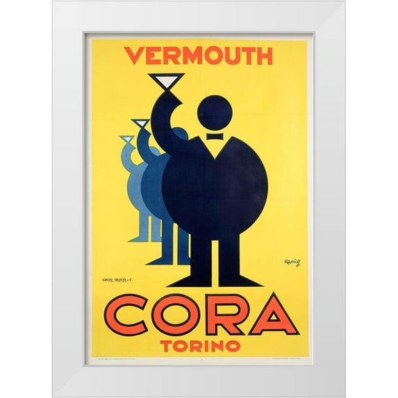 Vintage Apple Collection 11x14 White Modern Wood Framed Museum Art Print Titled - Cora Vermouth