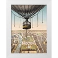 thumbnail image 1 of Vintage Apple Collection 11x14 White Modern Wood Framed Museum Art Print Titled - Panorama de Paris, 1 of 4