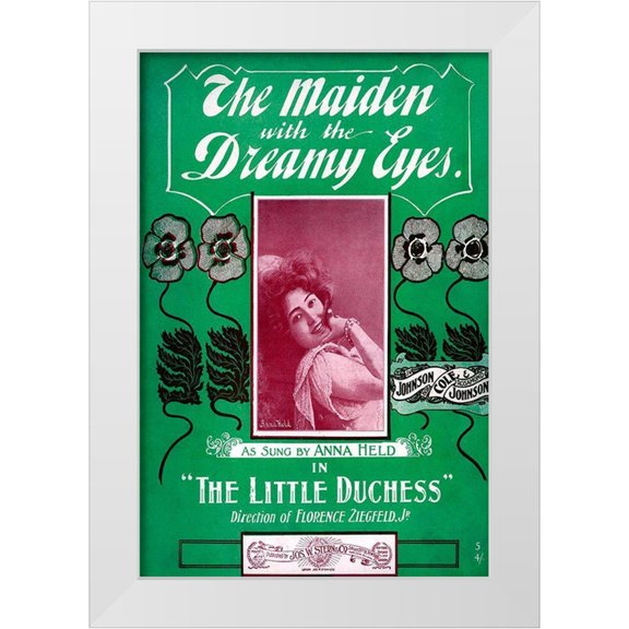 Vintage Apple Collection 11x14 White Modern Wood Framed Museum Art Print Titled - Zig 002