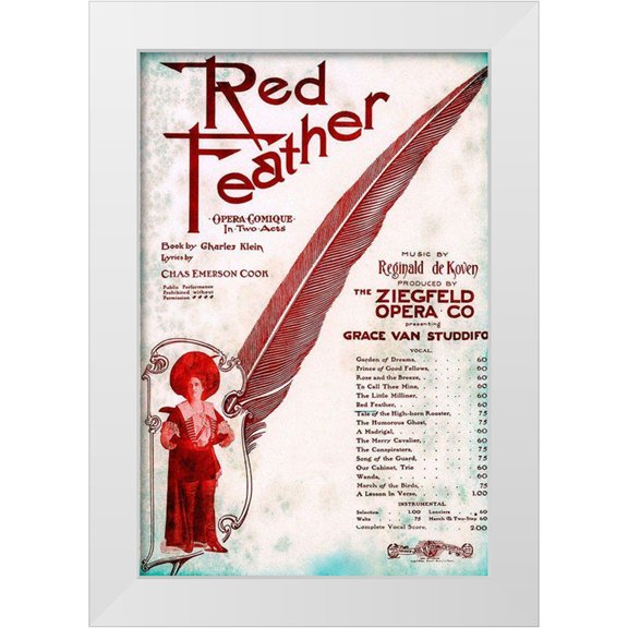 Vintage Apple Collection 11x14 White Modern Wood Framed Museum Art Print Titled - Zig 003