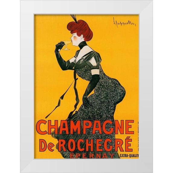 Vintage Apple Collection 11x14 White Modern Wood Framed Museum Art Print Titled - derochegre_champagne
