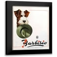 thumbnail image 1 of Vintage Apple Collection 12x14 Black Modern Framed Museum Art Print Titled - Dog Hat, 1 of 5