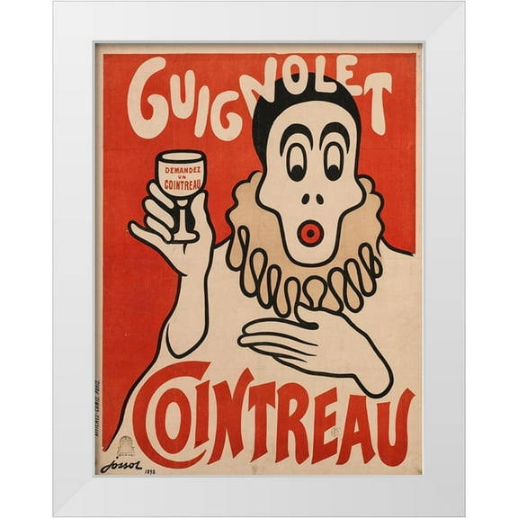 Vintage Apple Collection 12x14 White Modern Wood Framed Museum Art Print Titled - Demand Cointreau