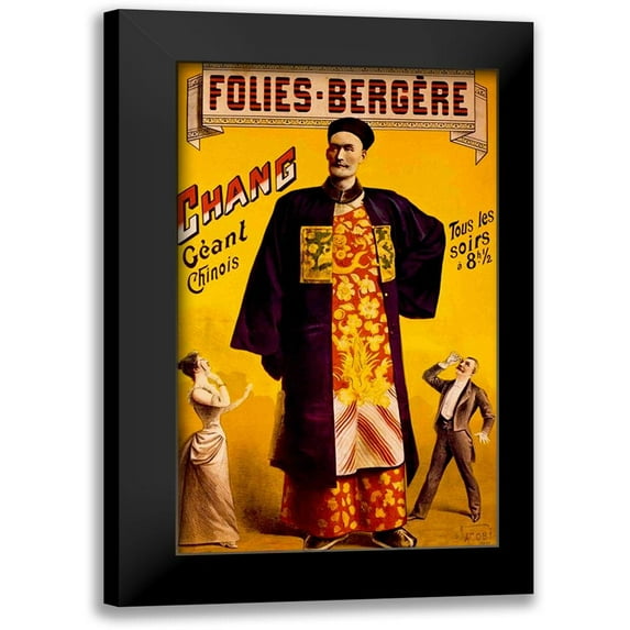 Vintage Apple Collection 12x18 Black Modern Framed Museum Art Print Titled - Chang Tous Soirs