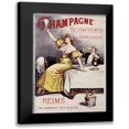 thumbnail image 1 of Vintage Apple Collection 13x18 Black Modern Framed Museum Art Print Titled - Champagne Scohyers, 1 of 5