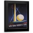 thumbnail image 1 of Vintage Apple Collection 13x18 Black Modern Framed Museum Art Print Titled - Worlds Fair, 1 of 5