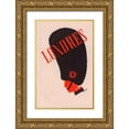 thumbnail image 1 of Vintage Apple Collection 13x18 Gold Ornate Wood Framed with Double Matting Museum Art Print Titled - Londres Paris, 1 of 4