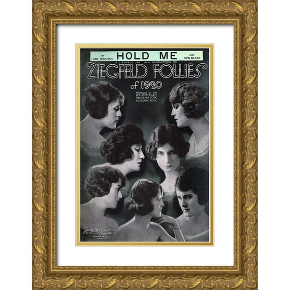 Vintage Apple Collection 13x18 Gold Ornate Wood Framed with Double Matting Museum Art Print Titled - Zig 007