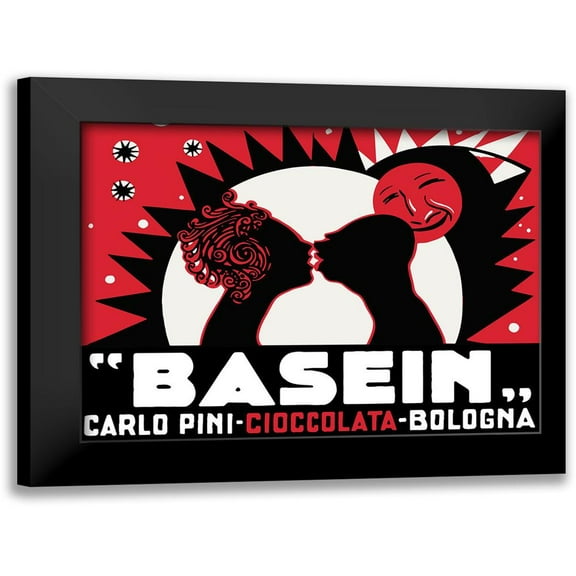 Vintage Apple Collection 14x12 Black Modern Framed Museum Art Print Titled - Basein