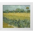 thumbnail image 1 of Vintage Apple Collection 14x12 White Modern Wood Framed Museum Art Print Titled - Van Gogh-View of Arles with Irises, 1 of 4