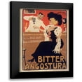 thumbnail image 1 of Vintage Apple Collection 14x18 Black Modern Framed Museum Art Print Titled - Angostora Bitters, 1 of 5