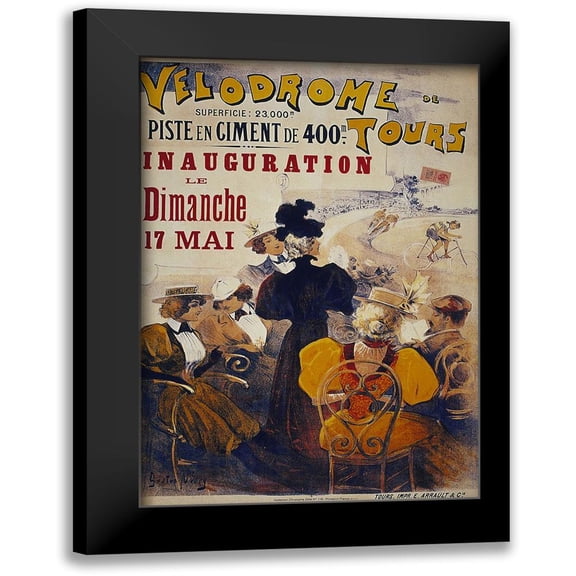 Vintage Apple Collection 14x18 Black Modern Framed Museum Art Print Titled - Bike 39