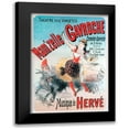 thumbnail image 1 of Vintage Apple Collection 14x18 Black Modern Framed Museum Art Print Titled - Ent Mamzelle Gavroche, 1 of 5